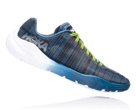 Hoka One One Evo Rehi Ženske Road Tekaški Čevlji Rumena / Modra SI-543962U